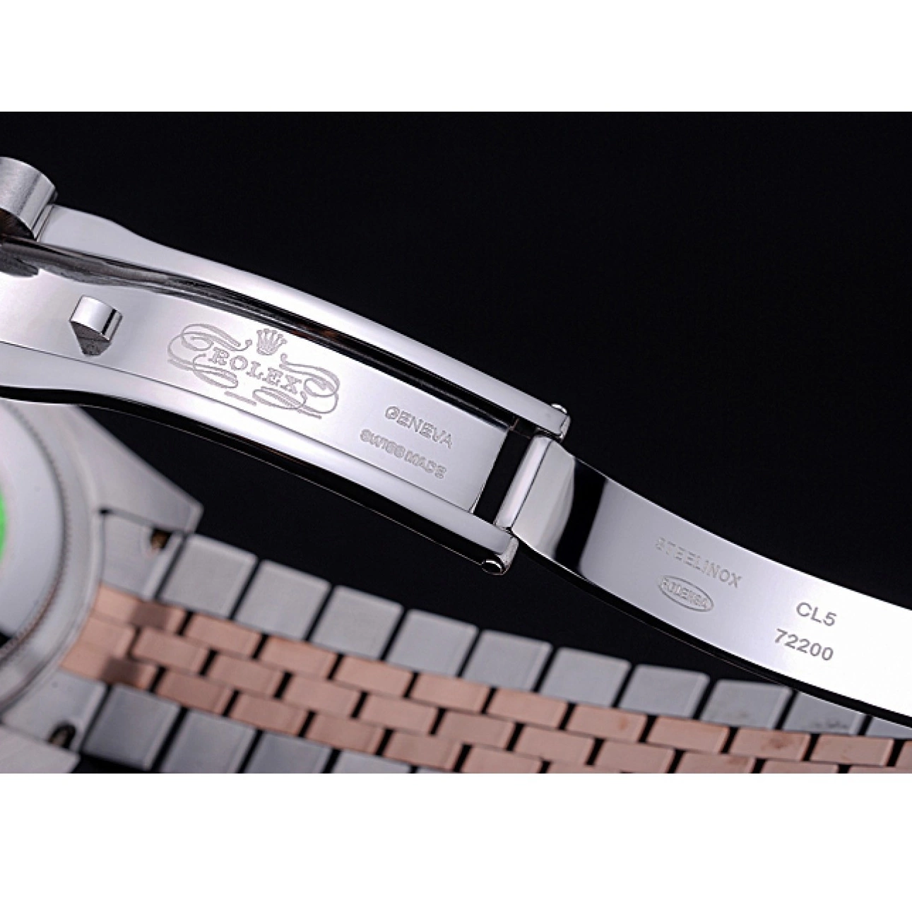 Aaa replica watch Steel 622544 DateJust and Rolex Gold Stainless White Dial Bracelet 0714